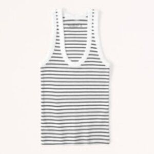 A&F Essential Rib Tuckable Scoopneck Tank